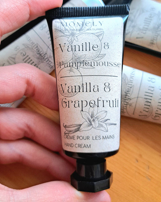 Crème Mains Nourrissante Vanille-Pamplemousse
